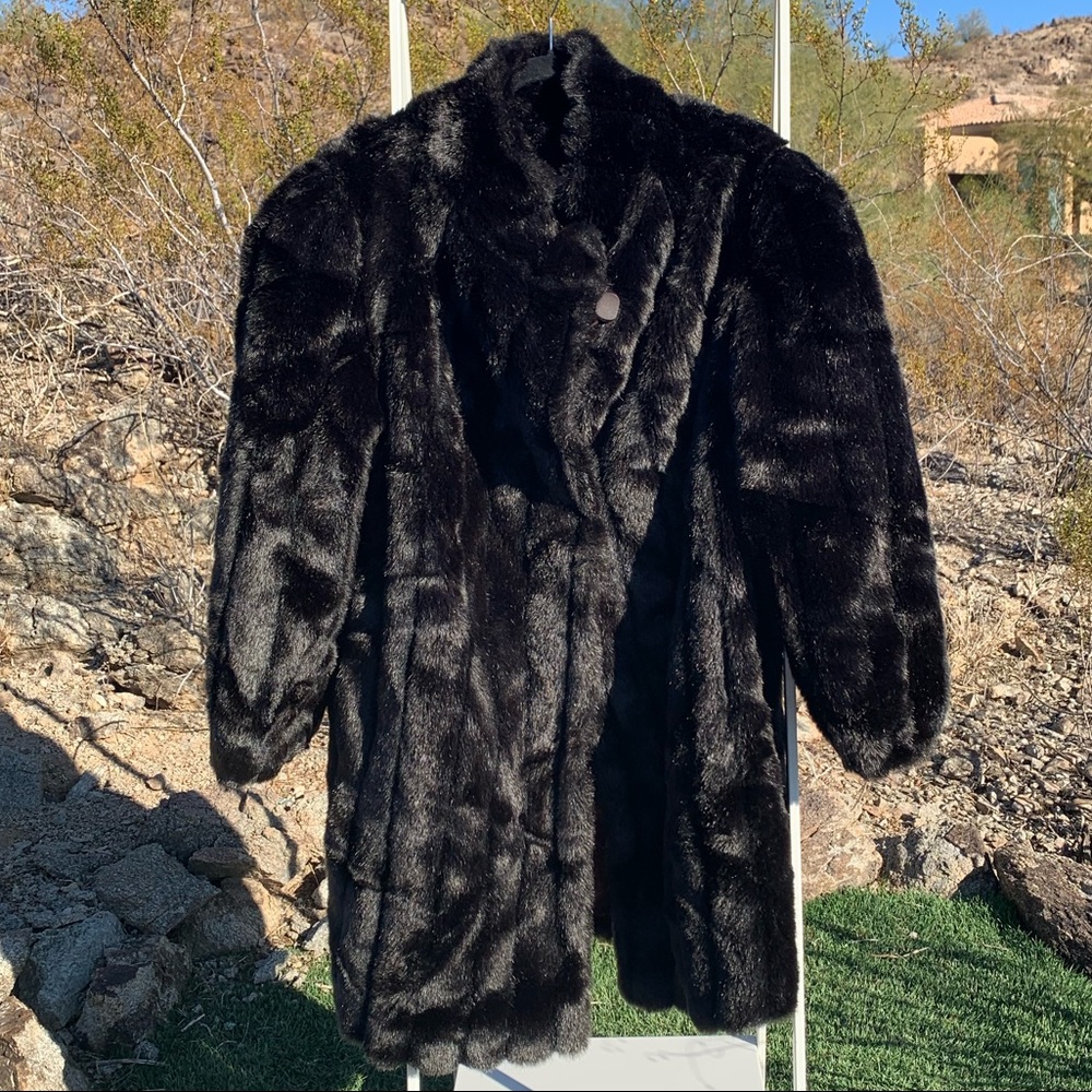 Vintage Faux Fur Coat